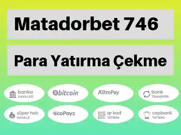 Matadorbet Mobil Para yatırma ve çekme 746